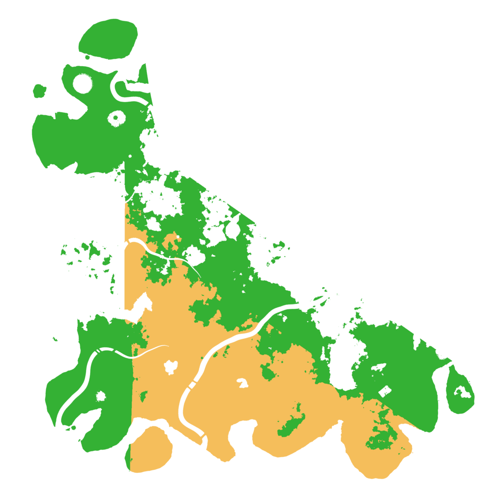 Biome Rust Map: Procedural Map, Size: 4500, Seed: 56149524