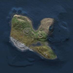 Thumbnail Rust Map: Procedural Map, Size: 1500, Seed: 1541905113, 4 Monuments