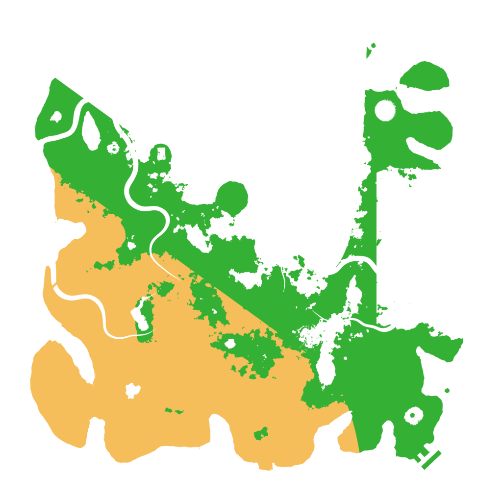 Biome Rust Map: Procedural Map, Size: 4250, Seed: 1215866307