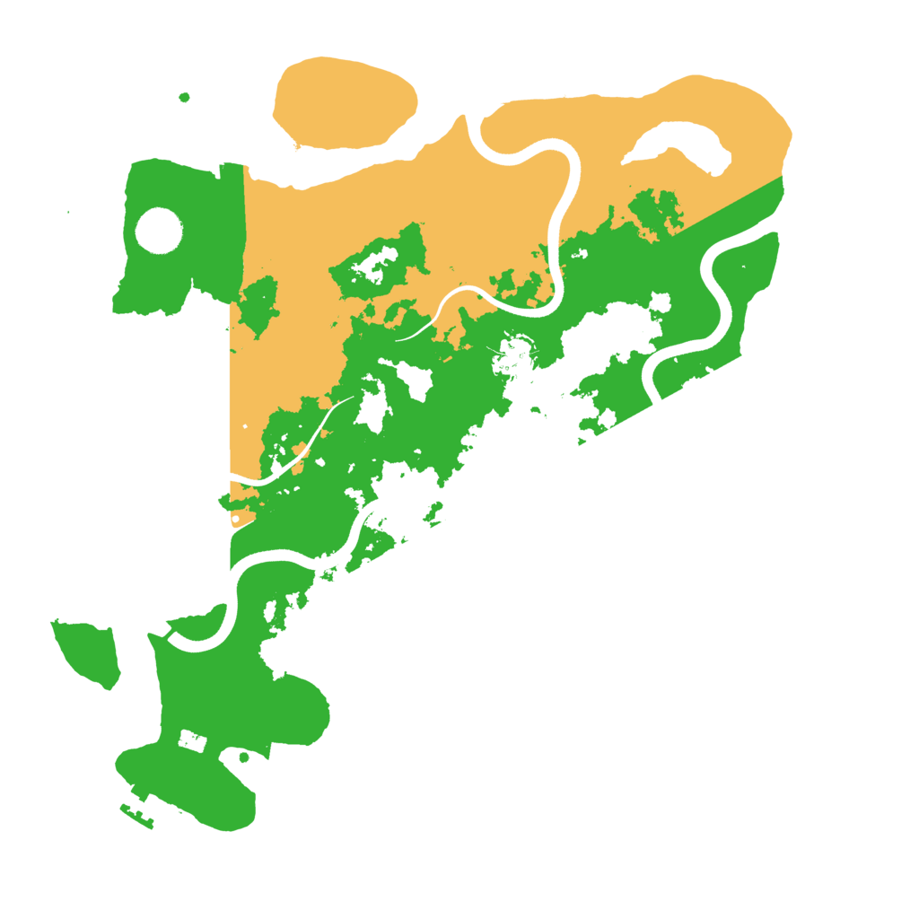 Biome Rust Map: Procedural Map, Size: 3650, Seed: 1250778763