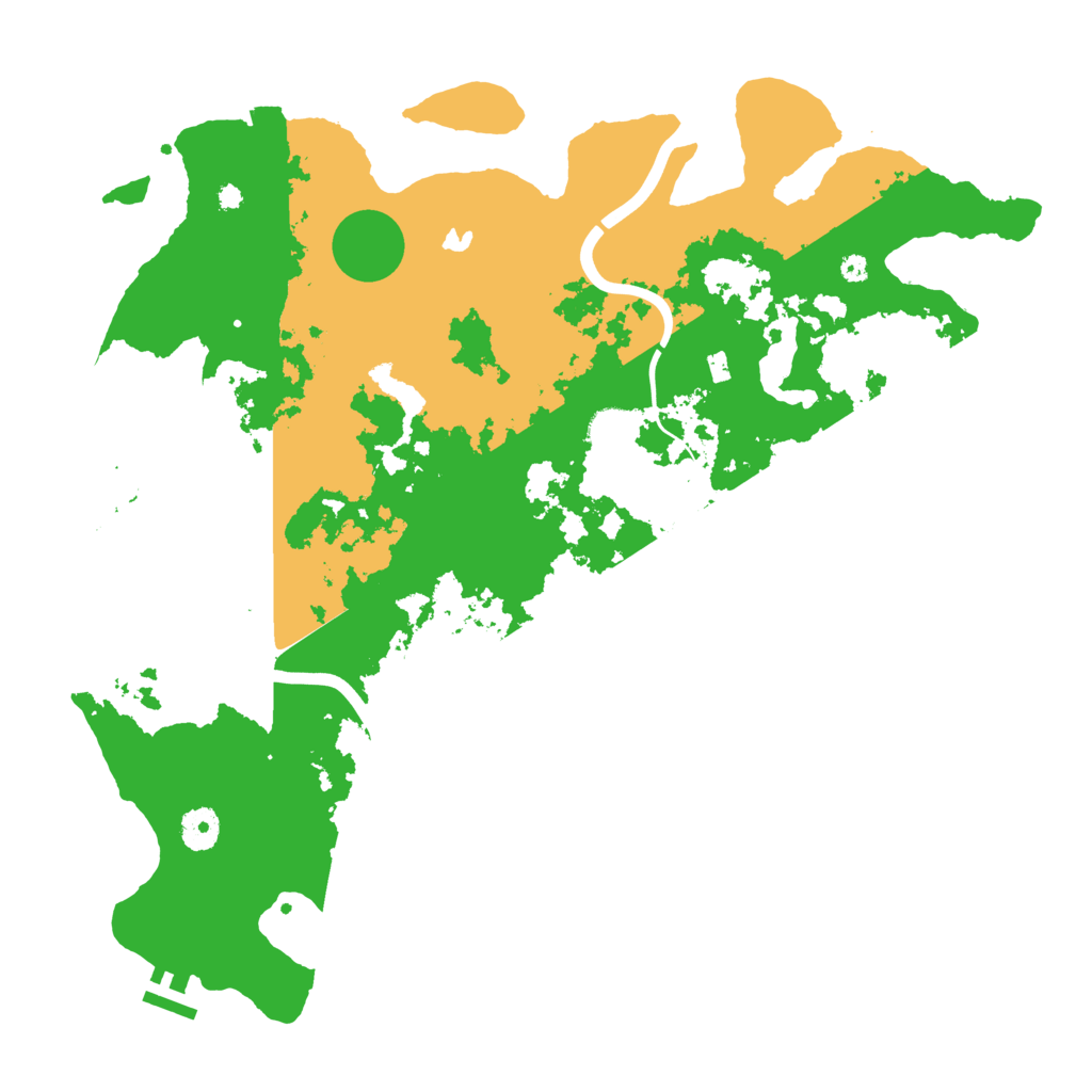 Biome Rust Map: Procedural Map, Size: 4000, Seed: 170964365