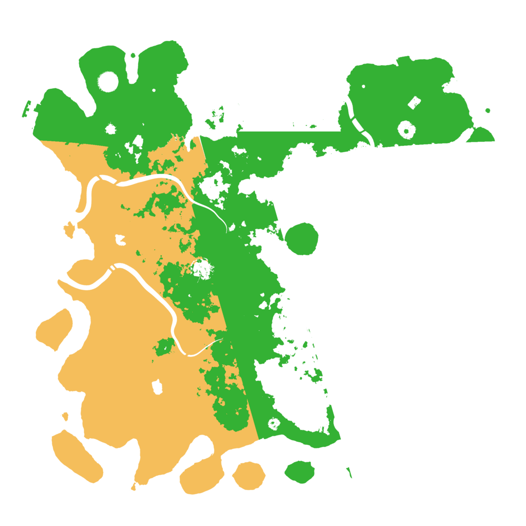 Biome Rust Map: Procedural Map, Size: 4500, Seed: 537977580