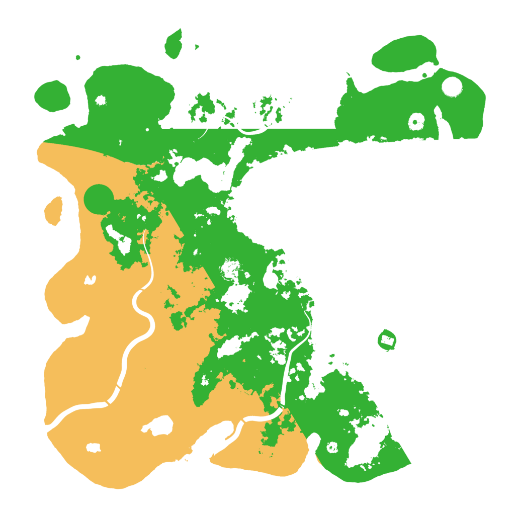 Biome Rust Map: Procedural Map, Size: 4500, Seed: 273074396