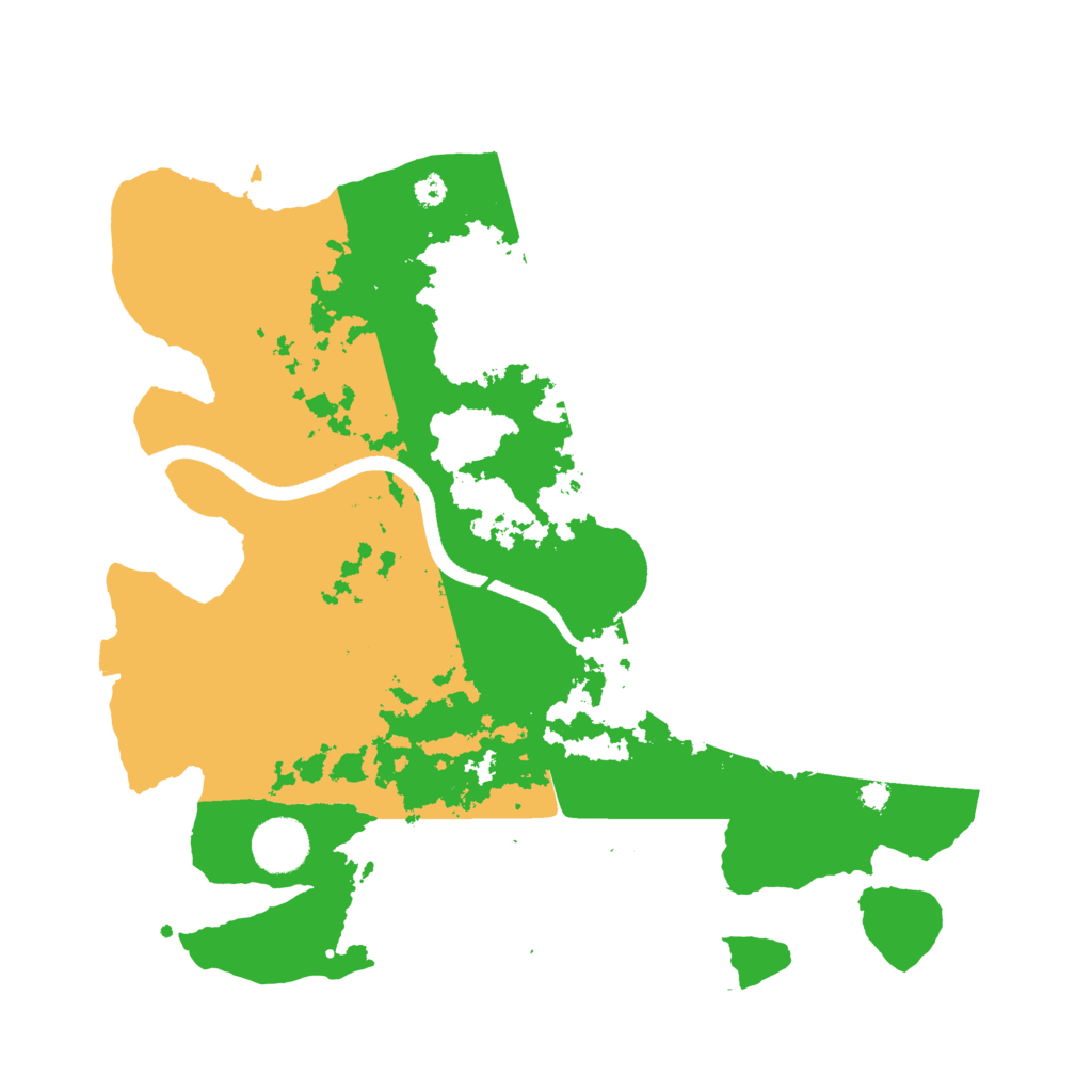 Biome Rust Map: Procedural Map, Size: 3500, Seed: 1659906466