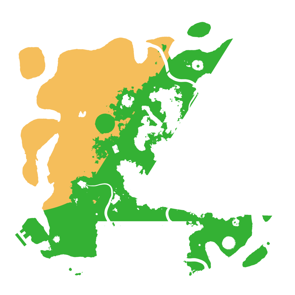 Biome Rust Map: Procedural Map, Size: 4000, Seed: 392304713