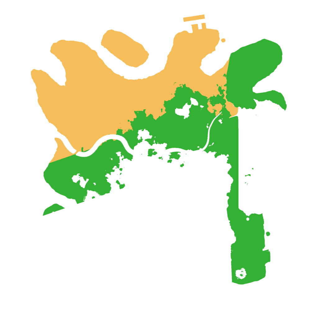 Biome Rust Map: Procedural Map, Size: 3000, Seed: 1469176222