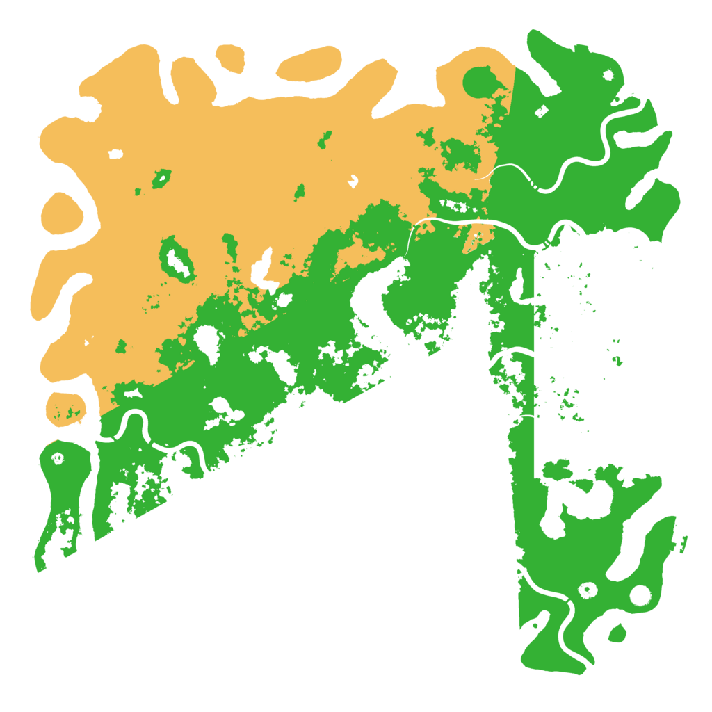 Biome Rust Map: Procedural Map, Size: 6000, Seed: 703217794