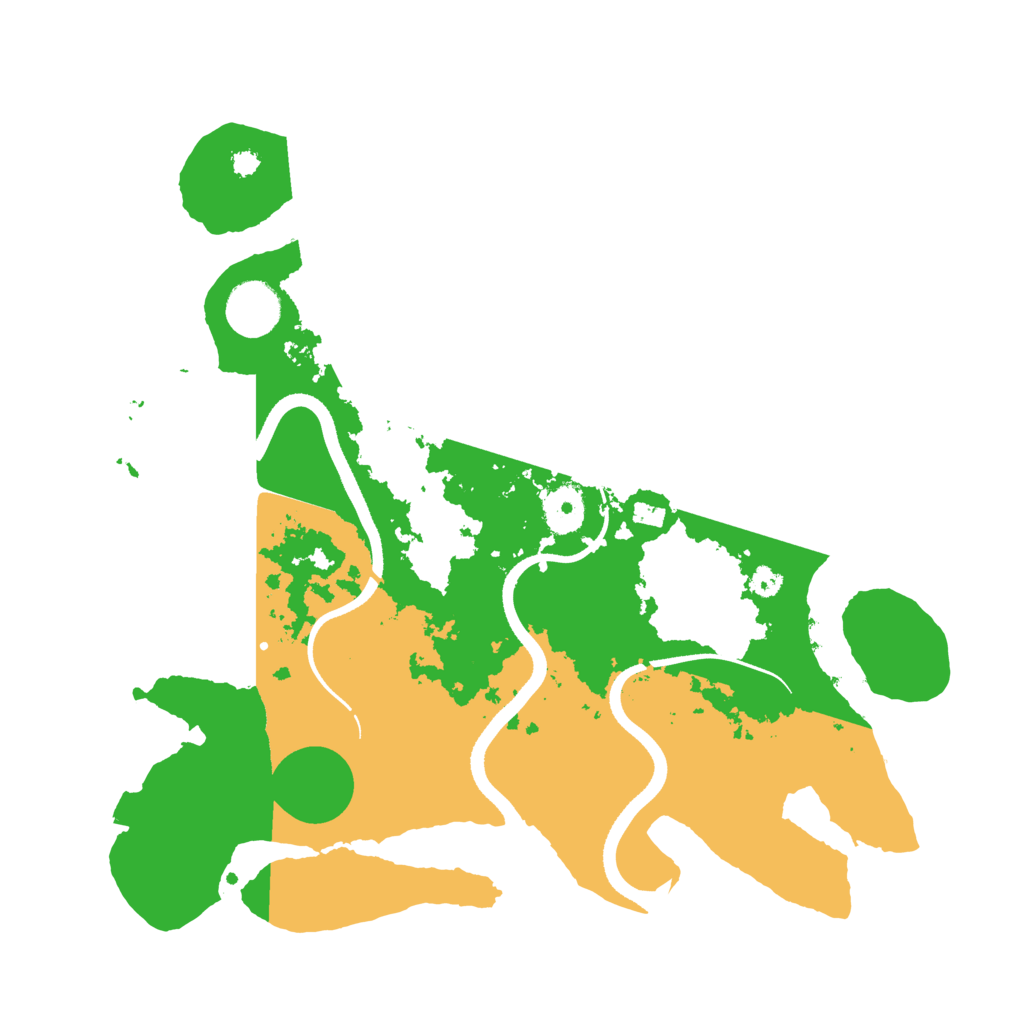 Biome Rust Map: Procedural Map, Size: 3500, Seed: 77344816