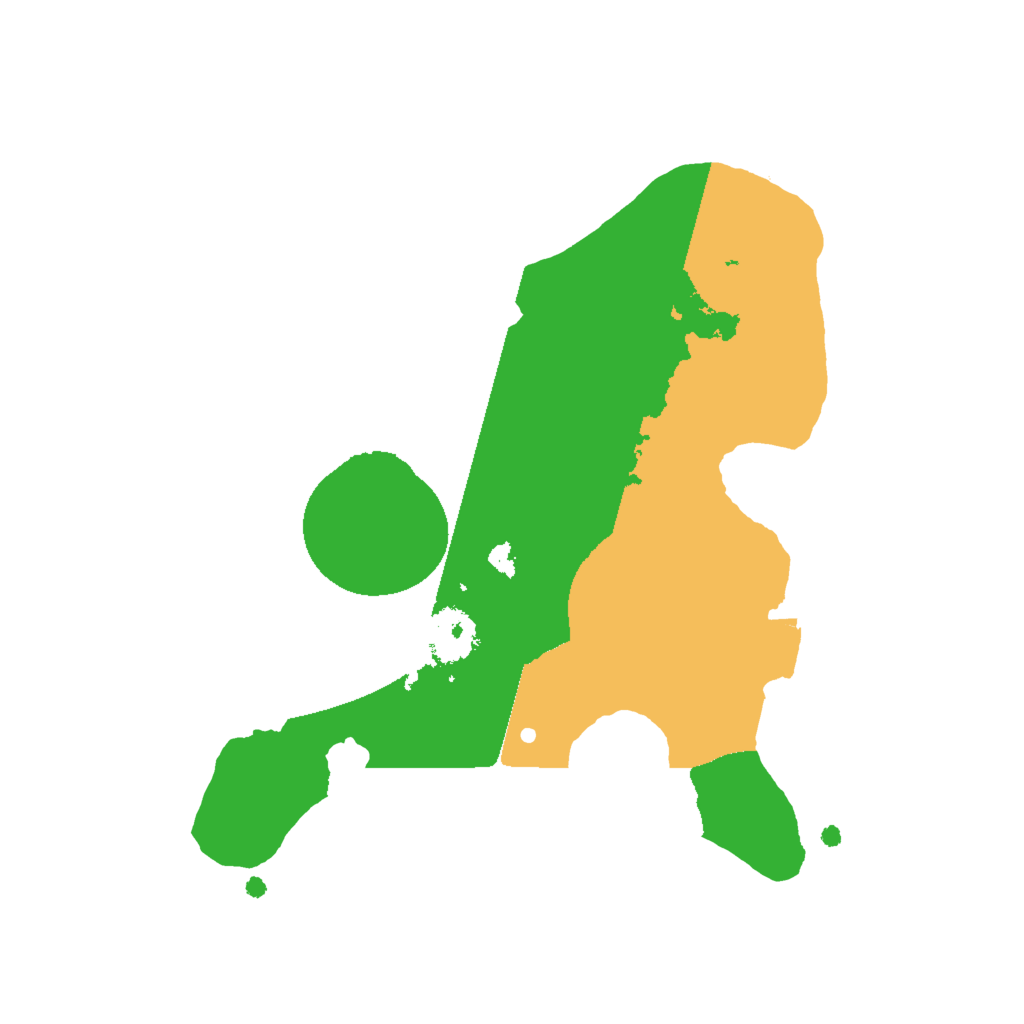 Biome Rust Map: Procedural Map, Size: 2000, Seed: 1339