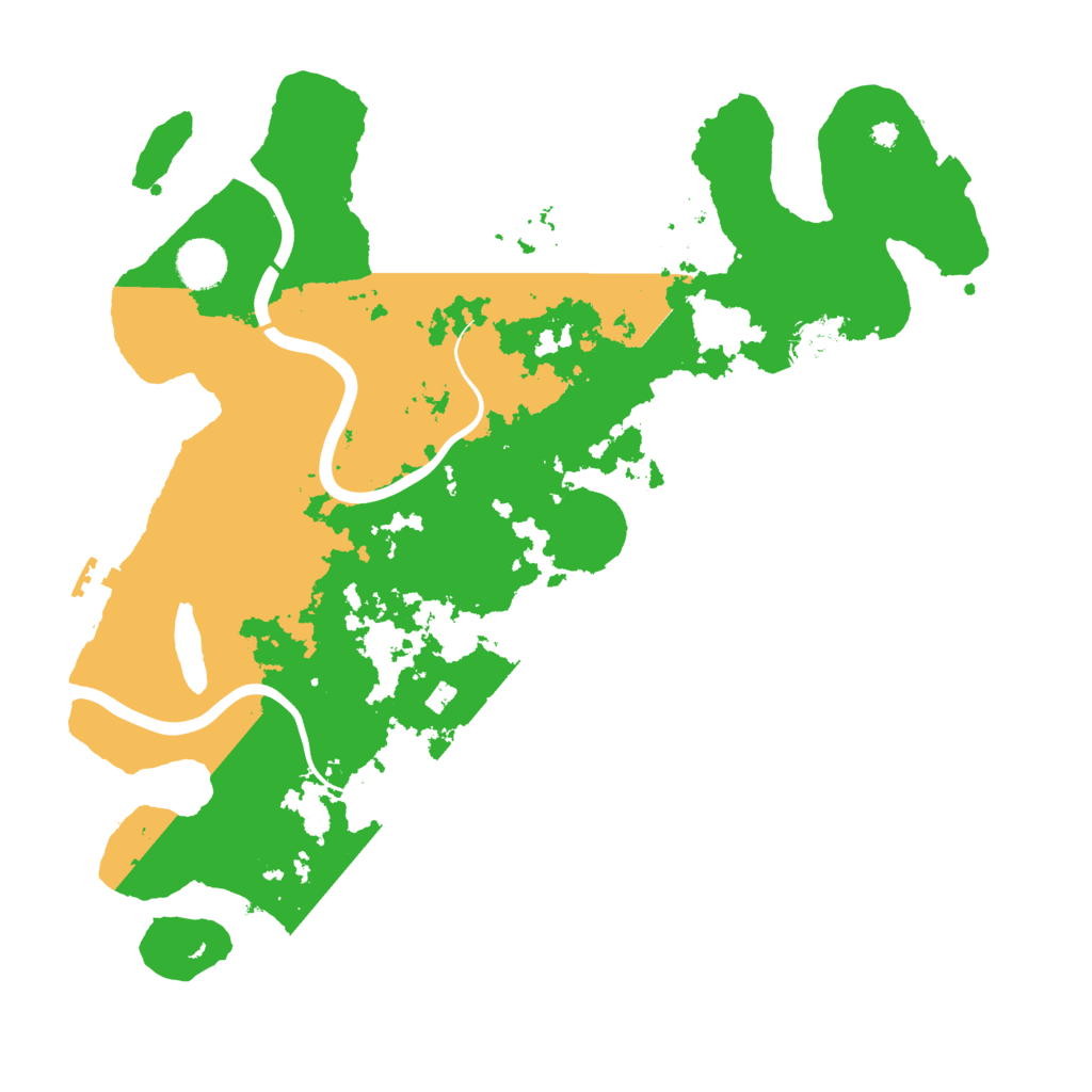 Biome Rust Map: Procedural Map, Size: 3800, Seed: 1592136882