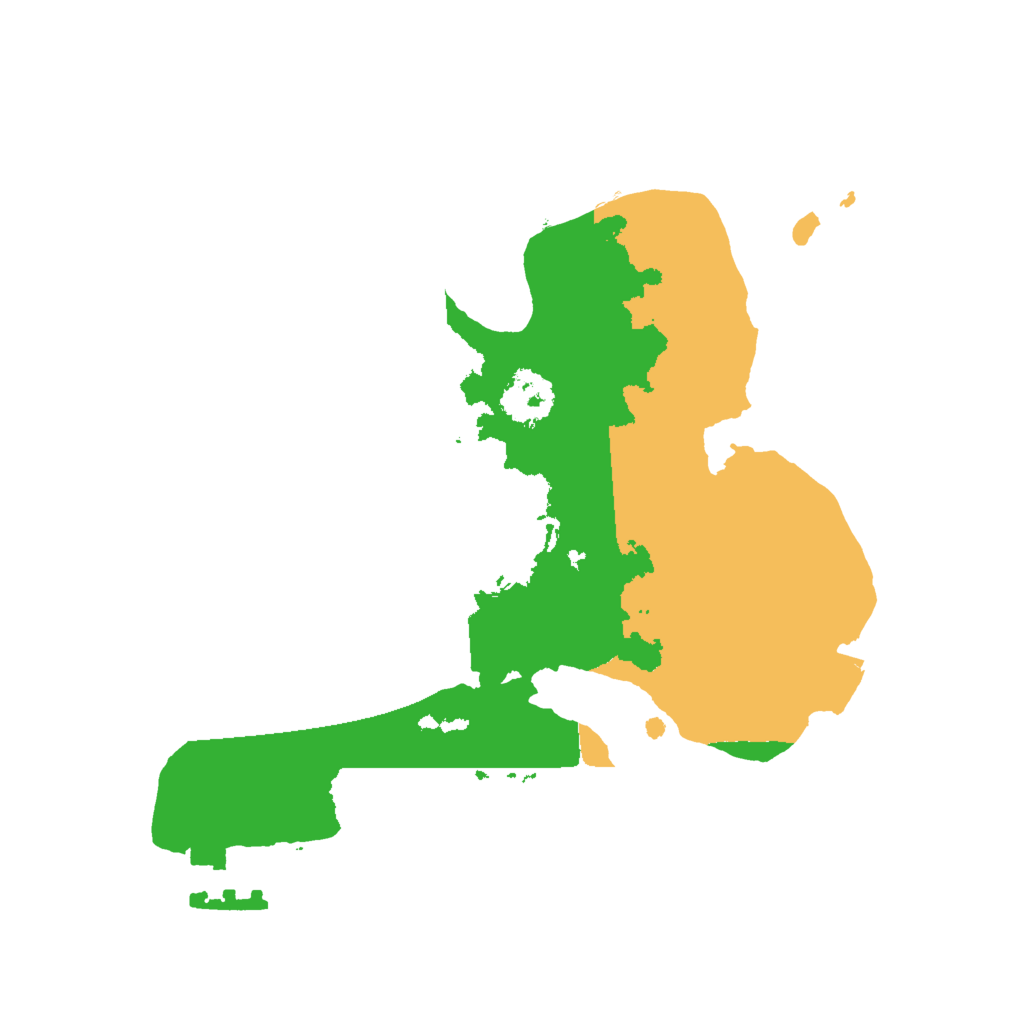 Biome Rust Map: Procedural Map, Size: 2000, Seed: 767879754