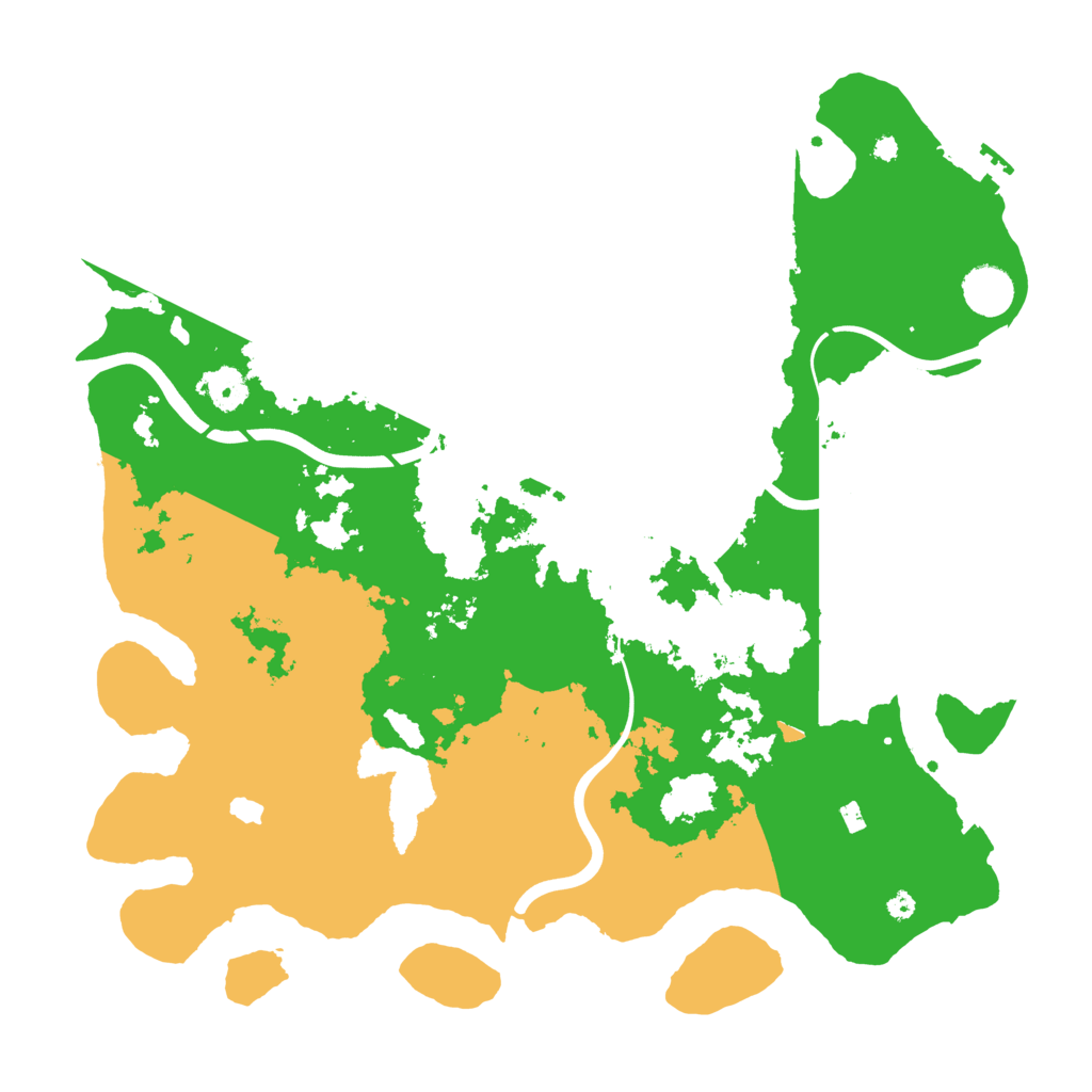 Biome Rust Map: Procedural Map, Size: 4000, Seed: 1222909743