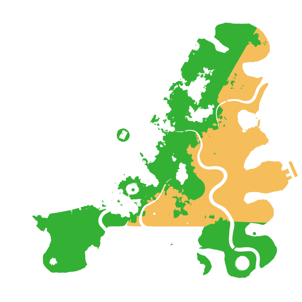 Biome Rust Map: Procedural Map, Size: 3750, Seed: 2103291227