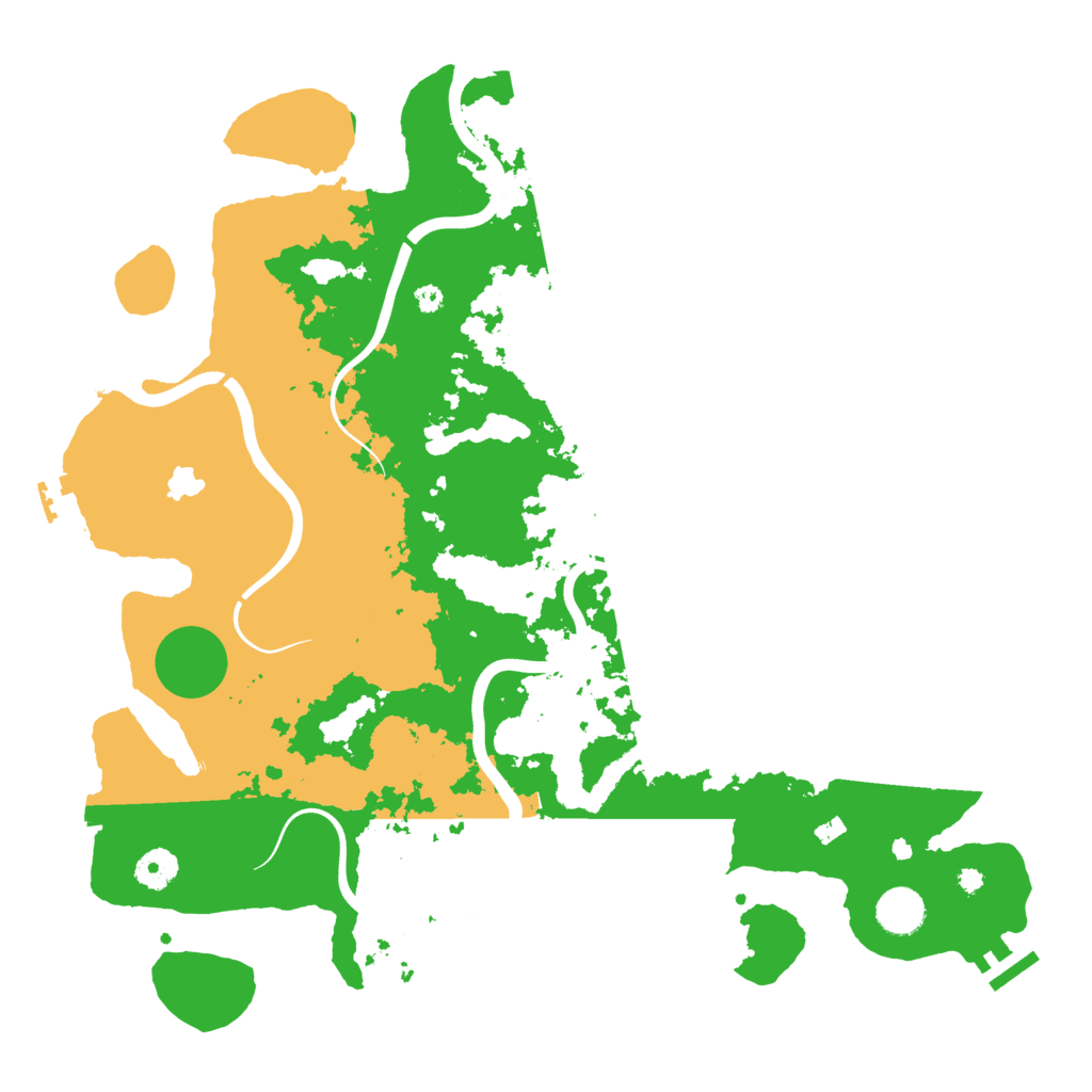 Biome Rust Map: Procedural Map, Size: 4000, Seed: 68232