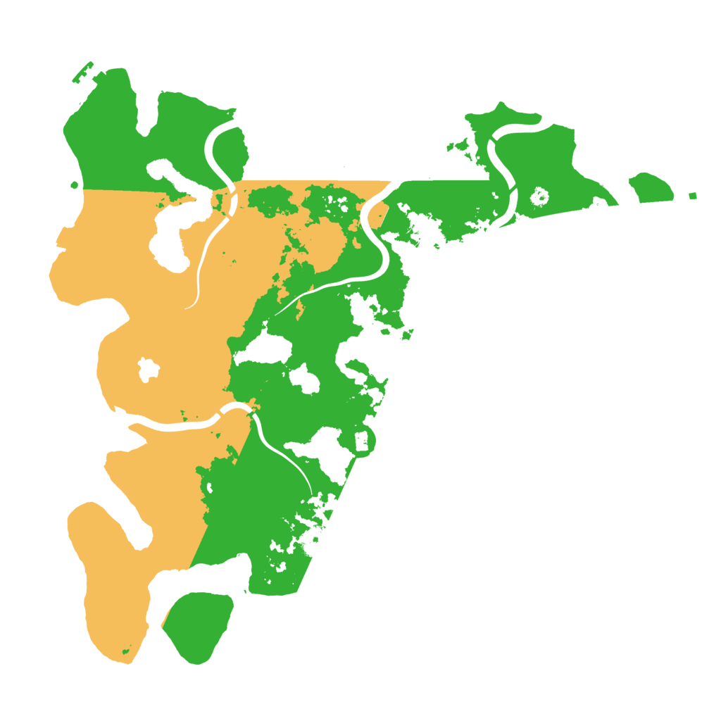 Biome Rust Map: Procedural Map, Size: 4000, Seed: 1074254371