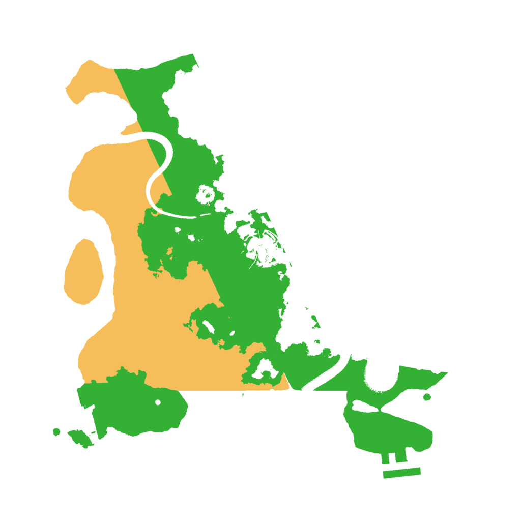 Biome Rust Map: Procedural Map, Size: 2800, Seed: 494542390