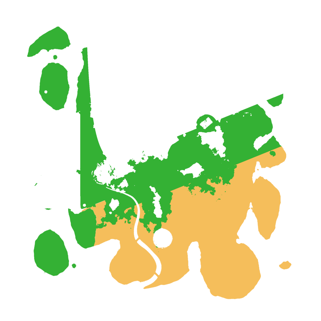 Biome Rust Map: Procedural Map, Size: 3000, Seed: 470264023