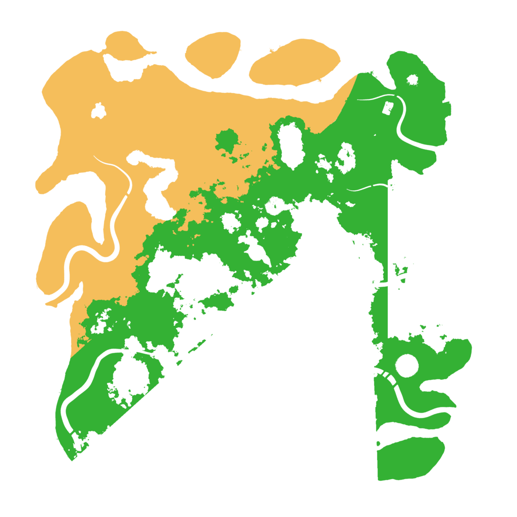 Biome Rust Map: Procedural Map, Size: 4250, Seed: 2031153012