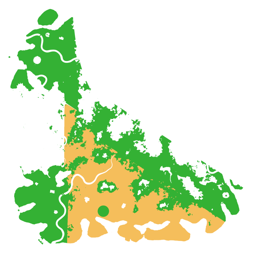 Biome Rust Map: Procedural Map, Size: 6000, Seed: 736485737