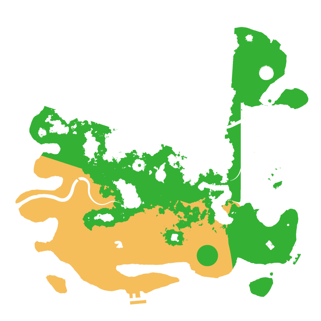 Biome Rust Map: Procedural Map, Size: 4000, Seed: 512341