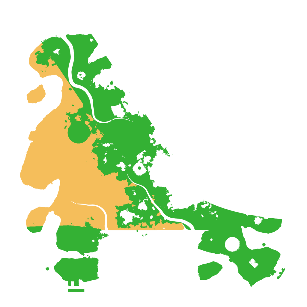 Biome Rust Map: Procedural Map, Size: 3750, Seed: 1823020398