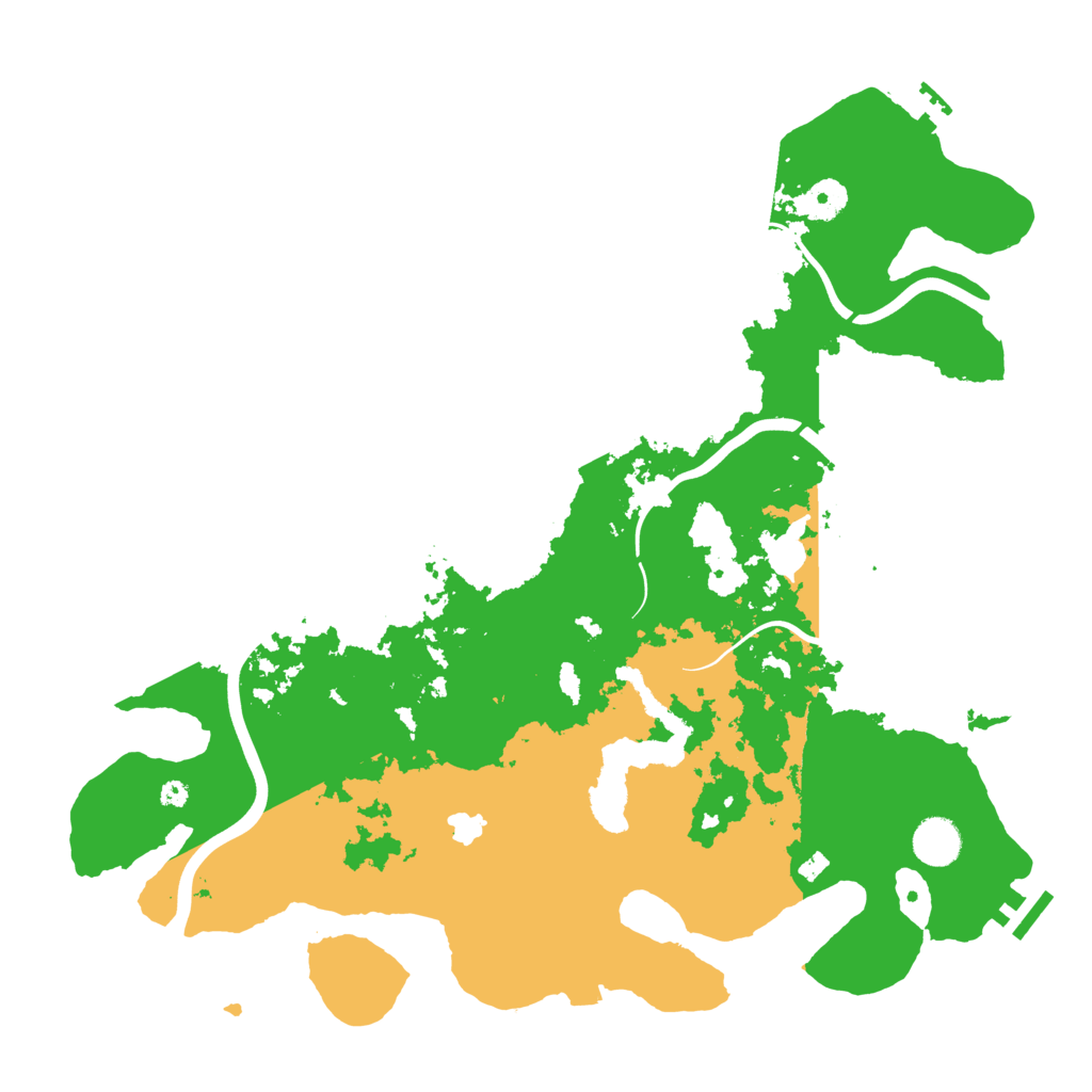 Biome Rust Map: Procedural Map, Size: 4000, Seed: 293730119