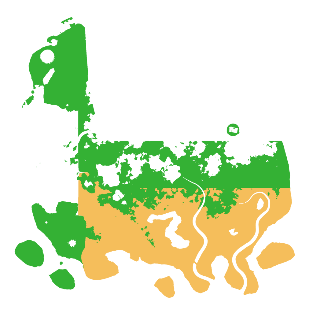 Biome Rust Map: Procedural Map, Size: 4000, Seed: 2004585945