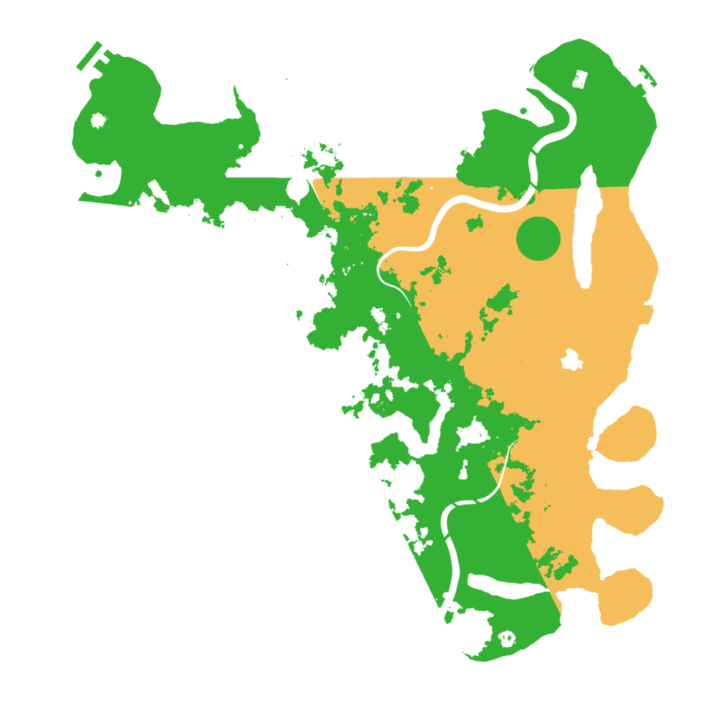 Biome Rust Map: Procedural Map, Size: 4250, Seed: 1353249371