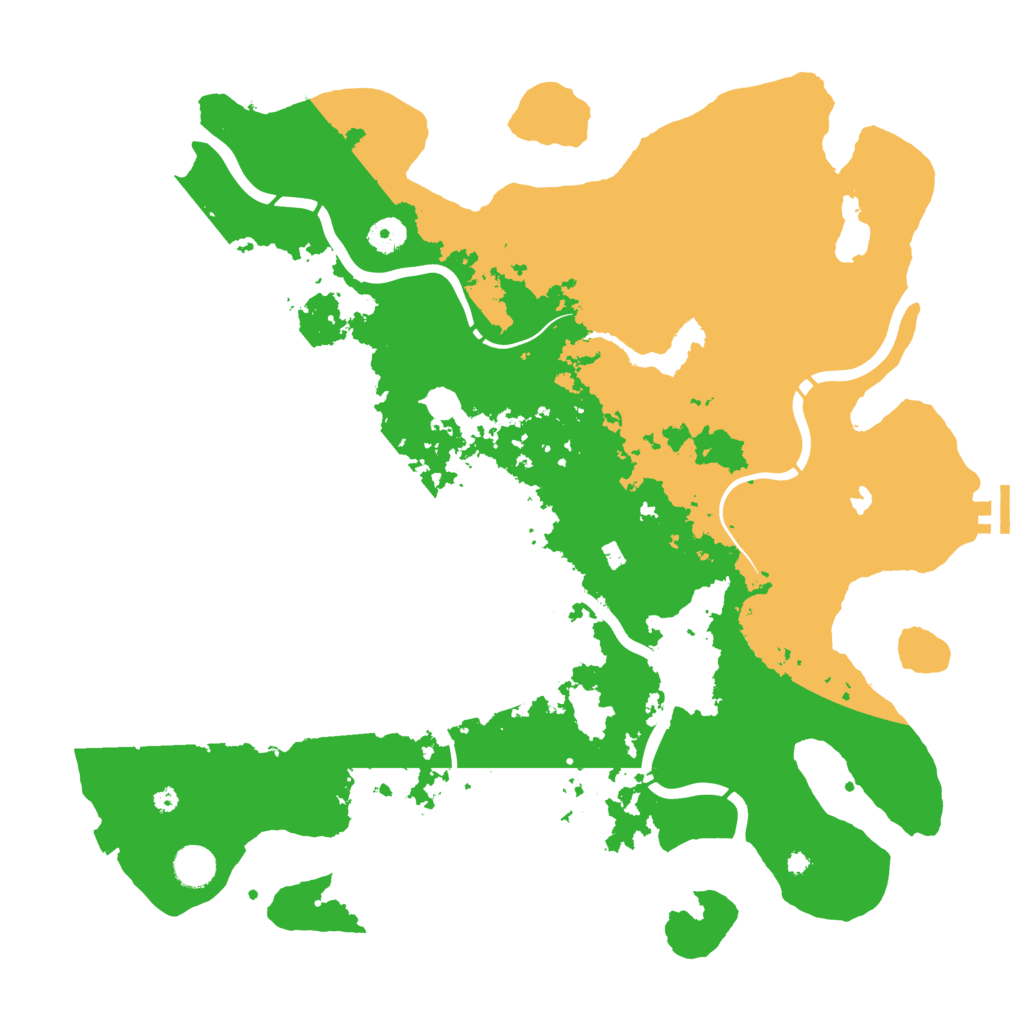 Biome Rust Map: Procedural Map, Size: 4250, Seed: 1038402673