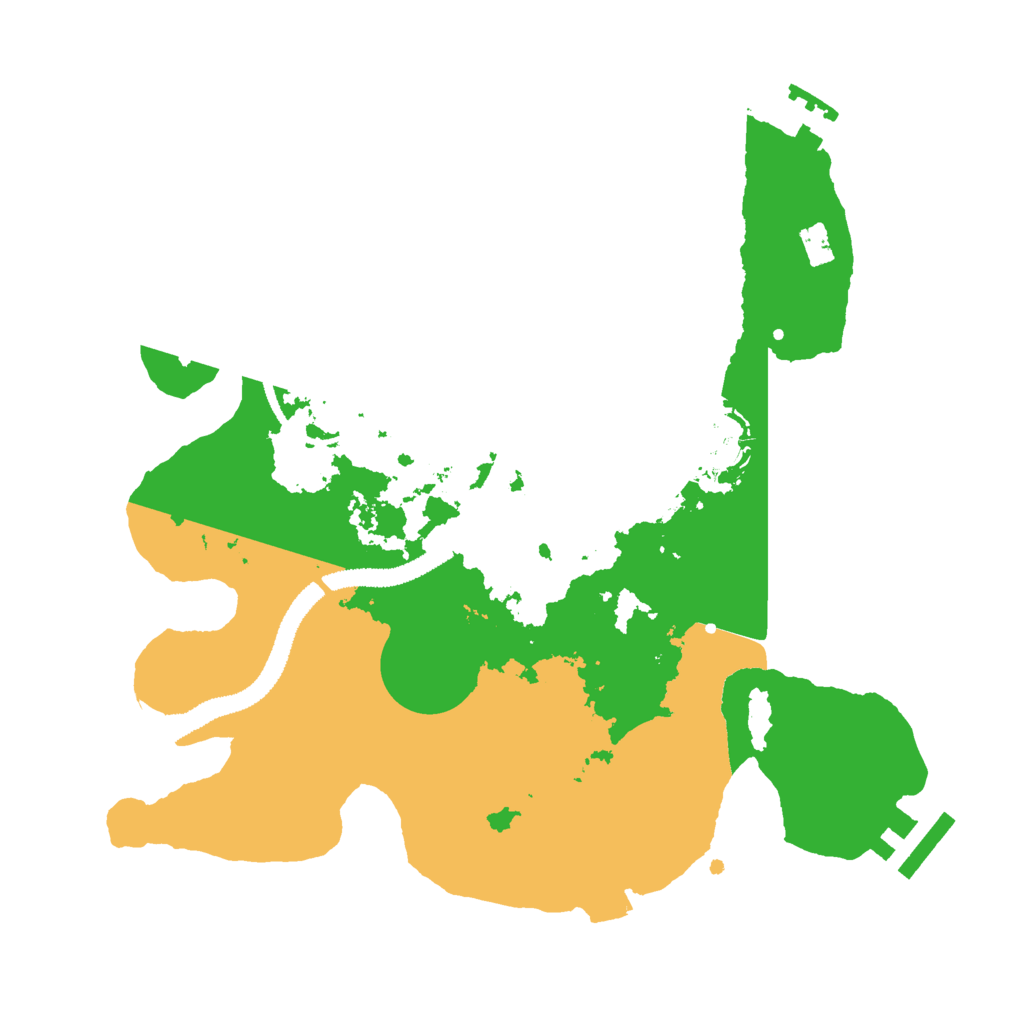 Biome Rust Map: Procedural Map, Size: 2750, Seed: 652980776
