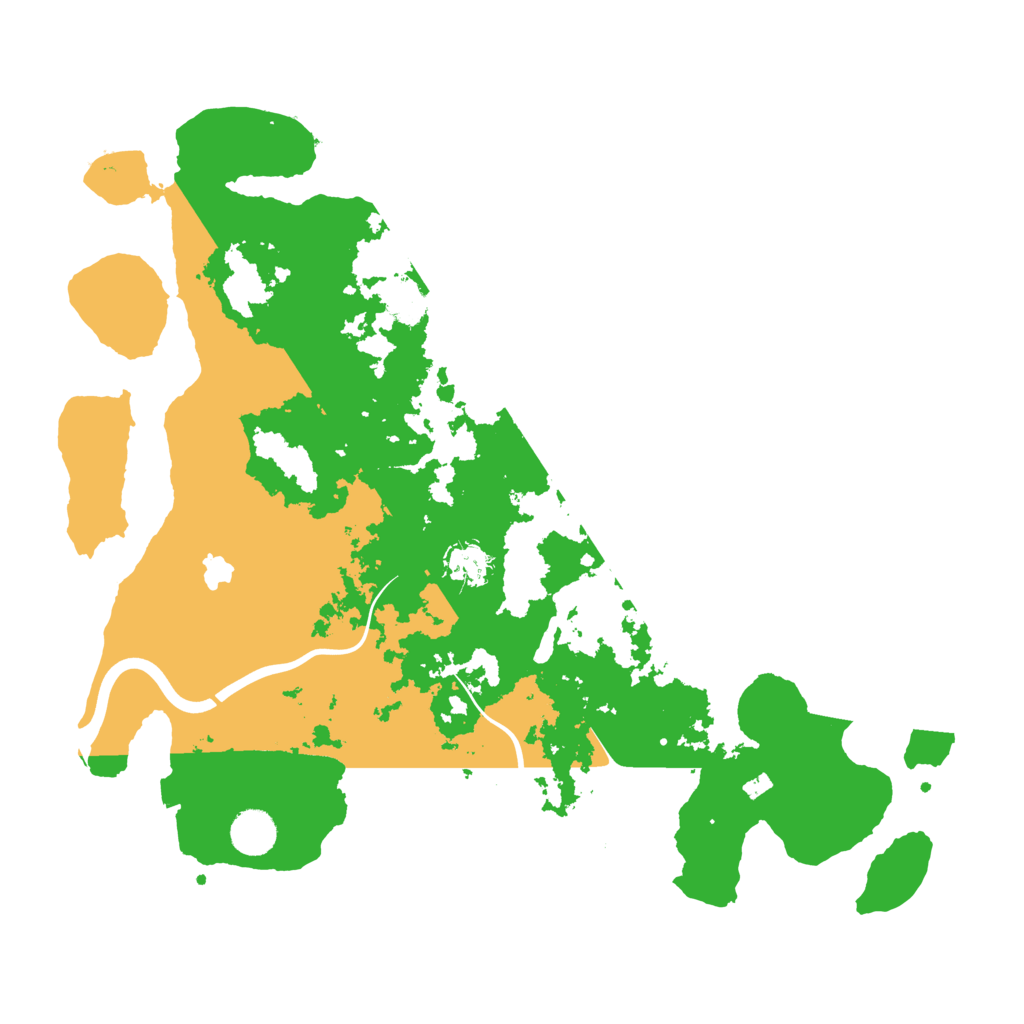 Biome Rust Map: Procedural Map, Size: 4000, Seed: 91182580