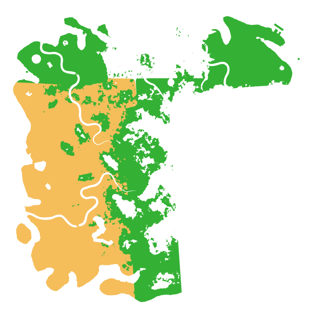 Biome Rust Map: Procedural Map, Size: 6000, Seed: 275143922