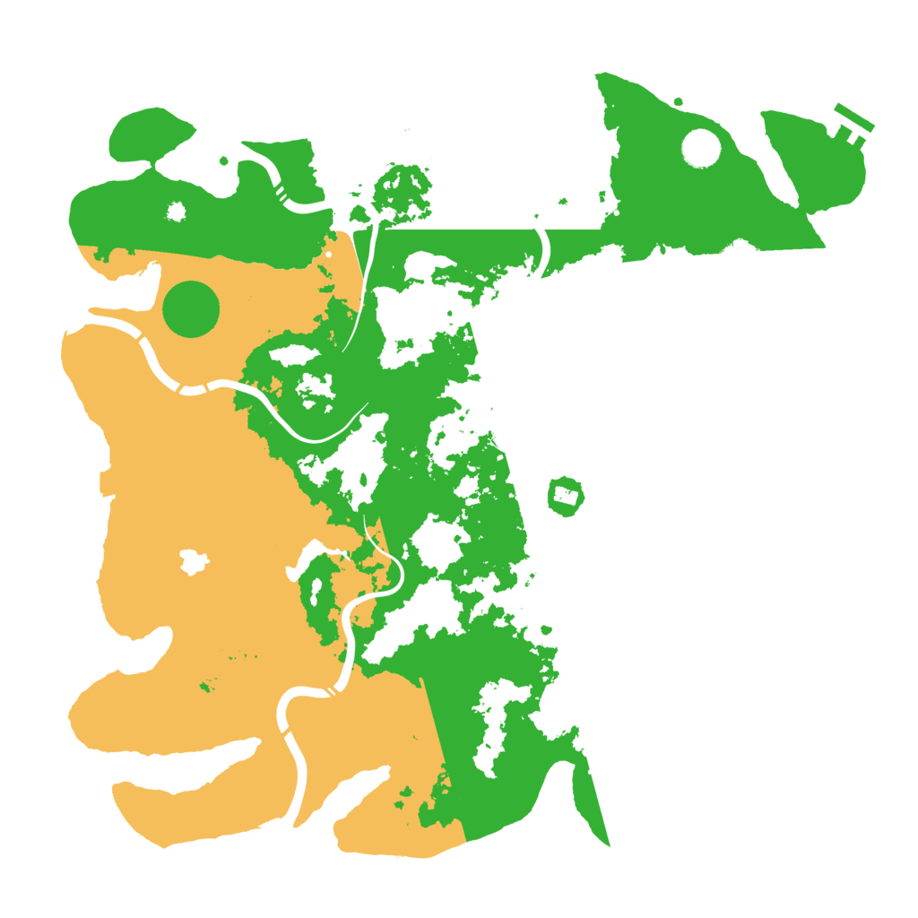 Biome Rust Map: Procedural Map, Size: 4250, Seed: 1475360684