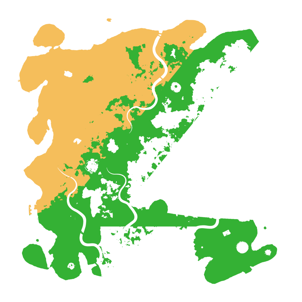 Biome Rust Map: Procedural Map, Size: 4500, Seed: 12974513