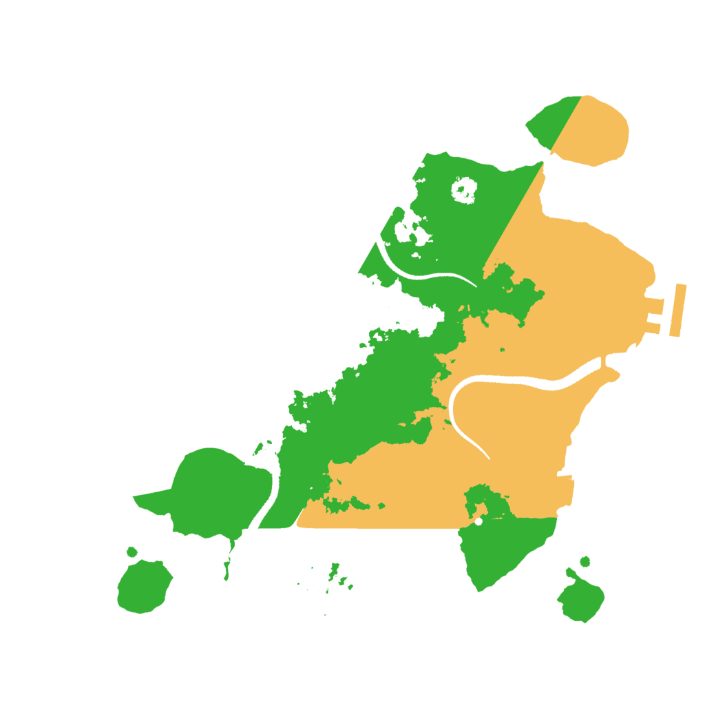 Biome Rust Map: Procedural Map, Size: 2700, Seed: 1774440114