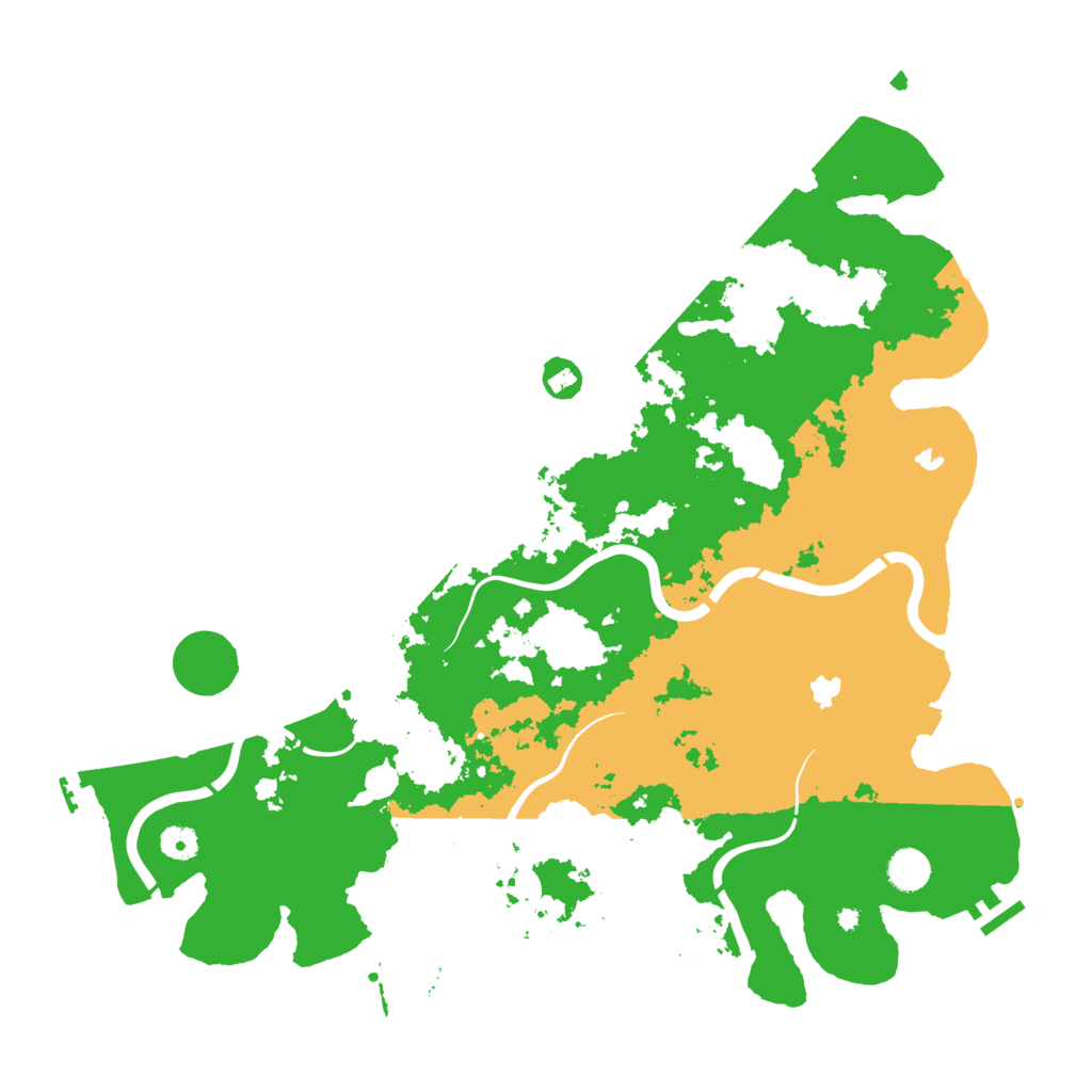 Biome Rust Map: Procedural Map, Size: 4500, Seed: 102714917