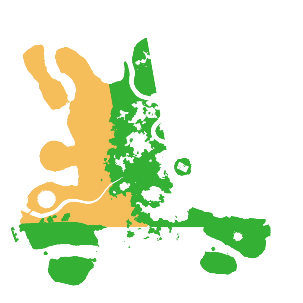 Biome Rust Map: Procedural Map, Size: 3000, Seed: 1872287103