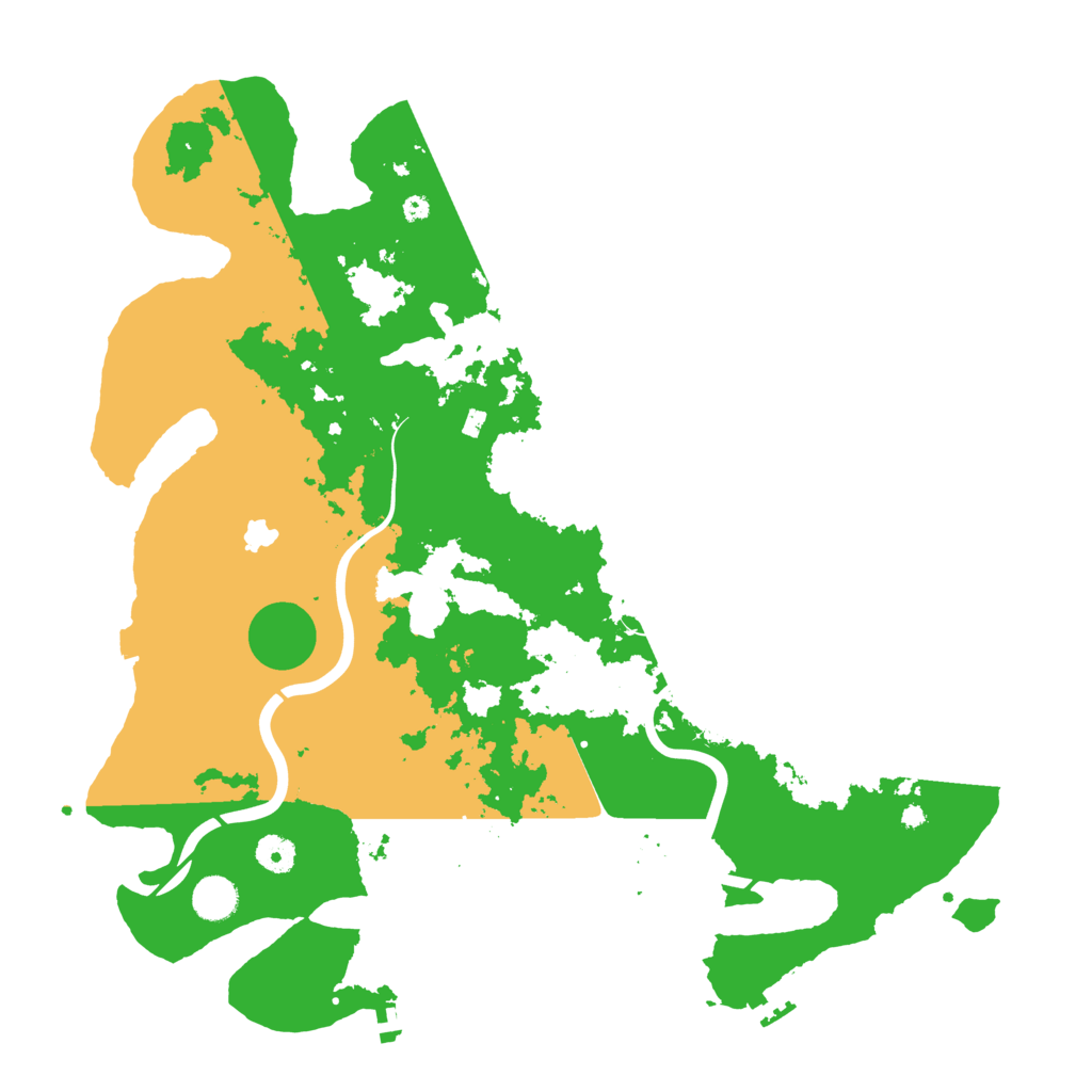 Biome Rust Map: Procedural Map, Size: 4250, Seed: 310514908