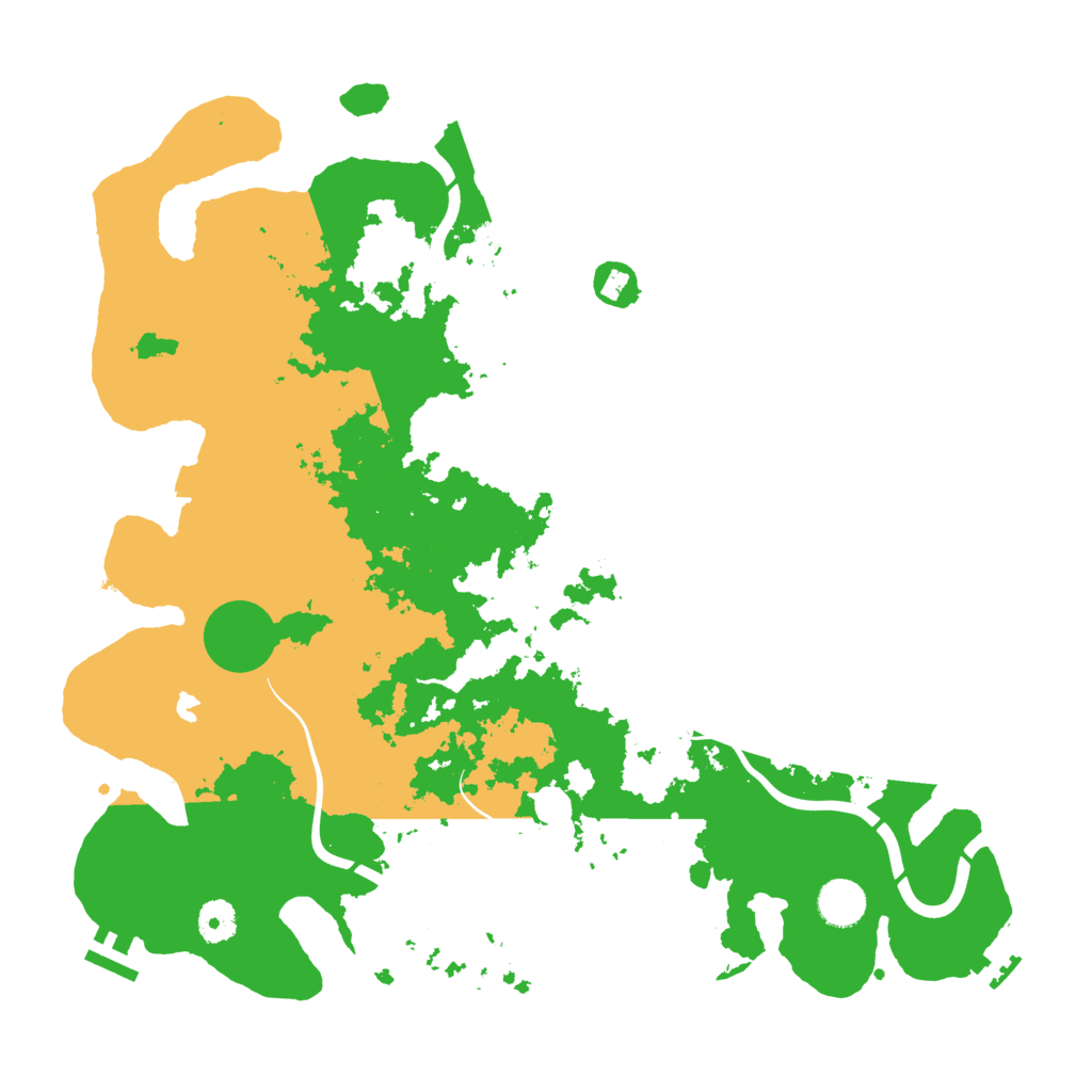Biome Rust Map: Procedural Map, Size: 4000, Seed: 1869323280