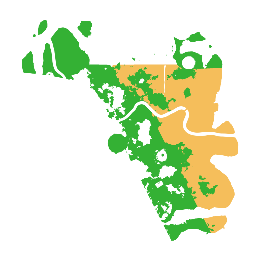 Biome Rust Map: Procedural Map, Size: 3650, Seed: 2130864508