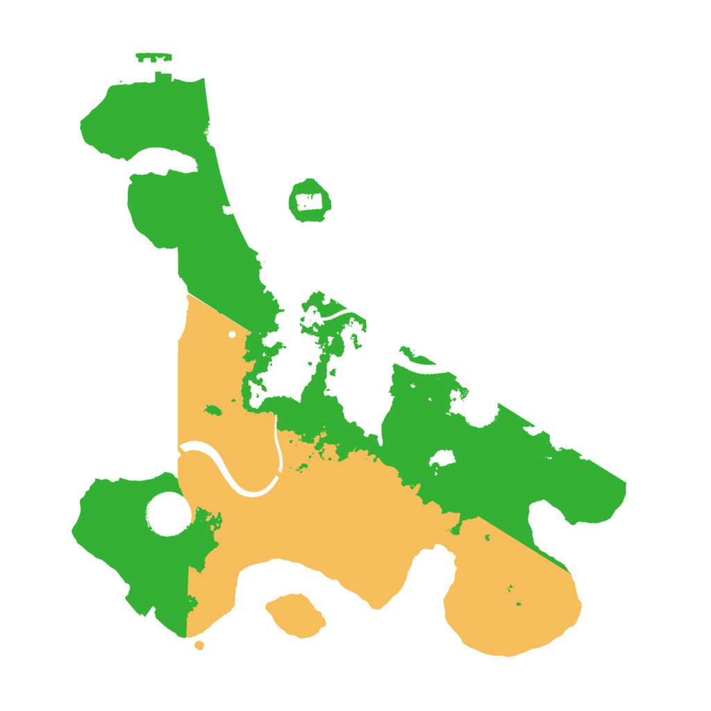 Biome Rust Map: Procedural Map, Size: 3000, Seed: 1421387544
