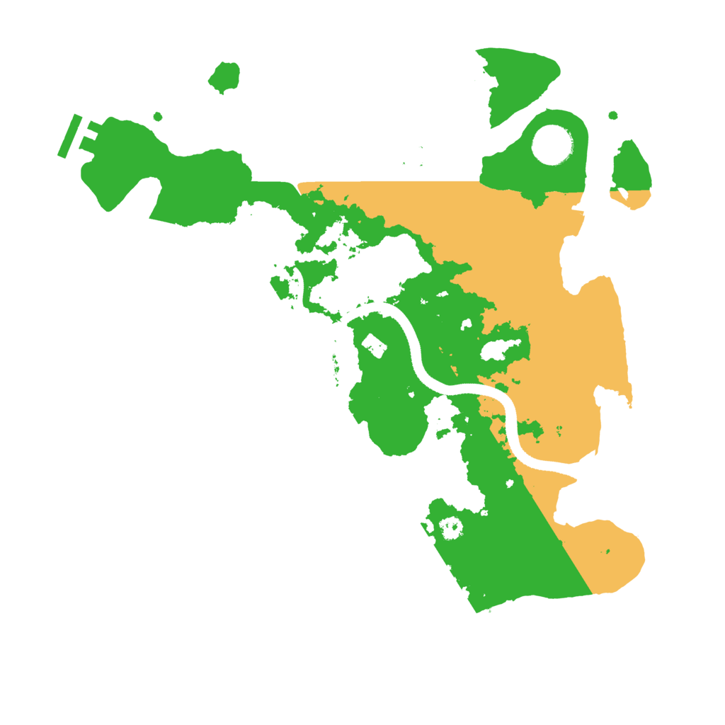 Biome Rust Map: Procedural Map, Size: 3250, Seed: 1559359528