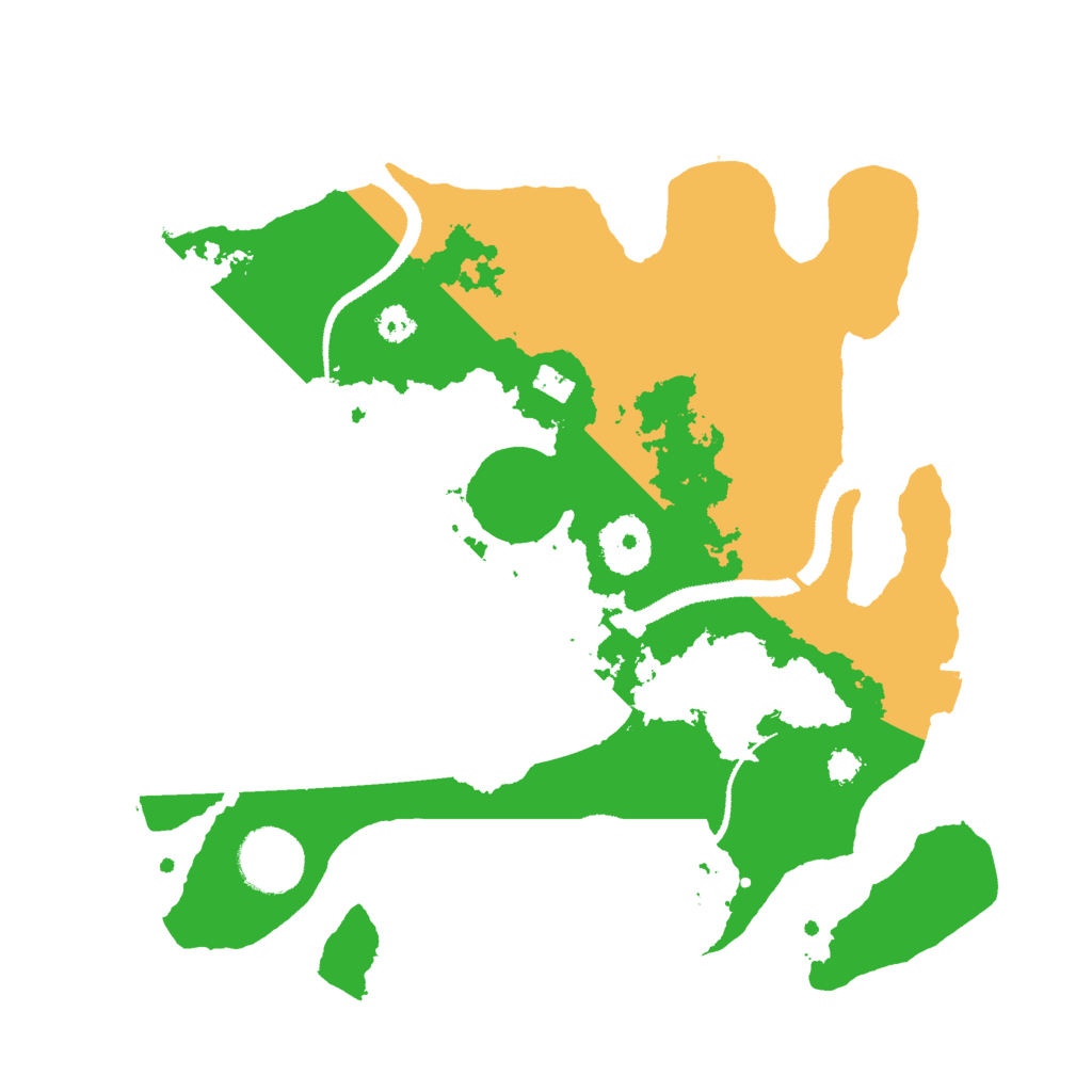 Biome Rust Map: Procedural Map, Size: 3000, Seed: 97139
