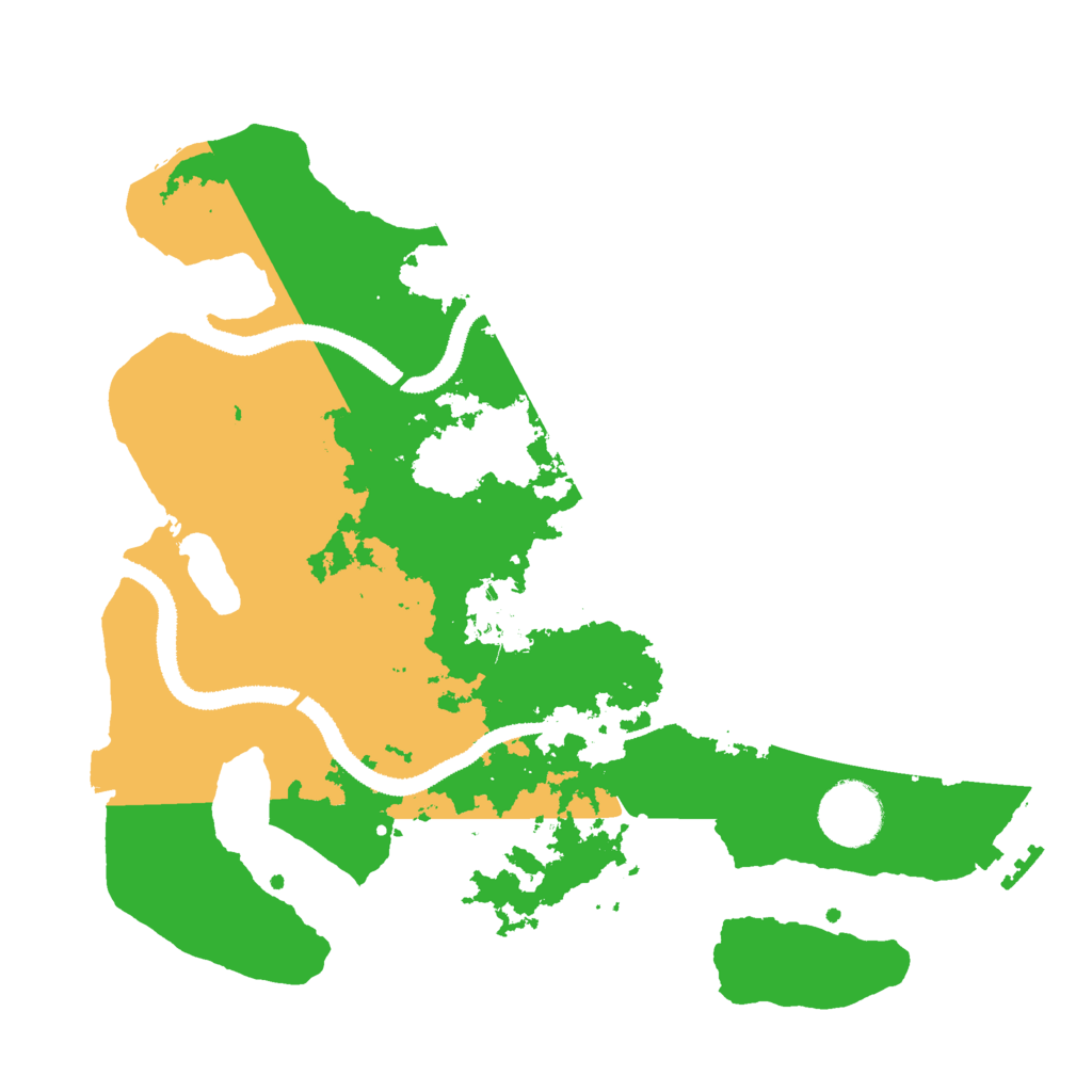 Biome Rust Map: Procedural Map, Size: 3000, Seed: 2015467592