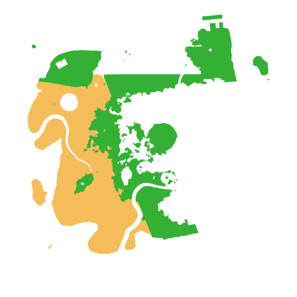 Biome Rust Map: Procedural Map, Size: 3000, Seed: 2055104690