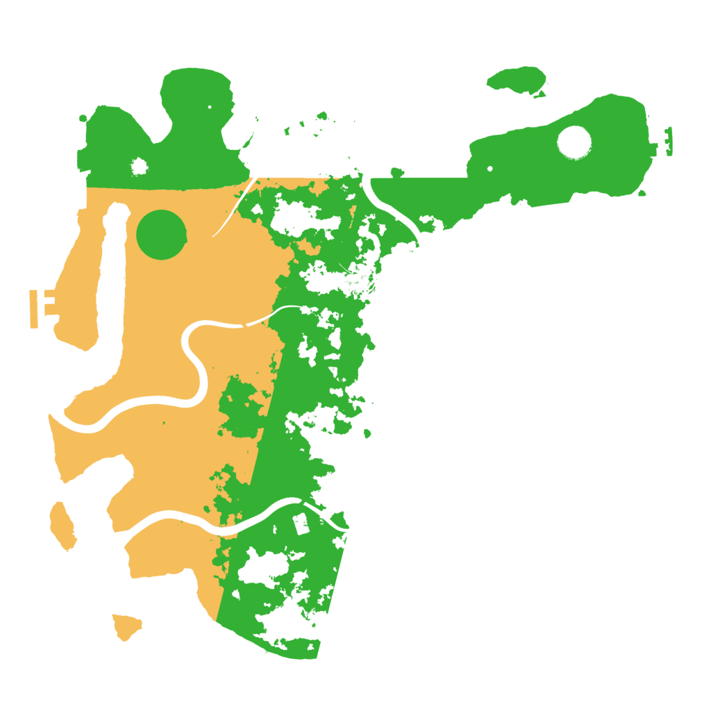 Biome Rust Map: Procedural Map, Size: 3750, Seed: 80916867