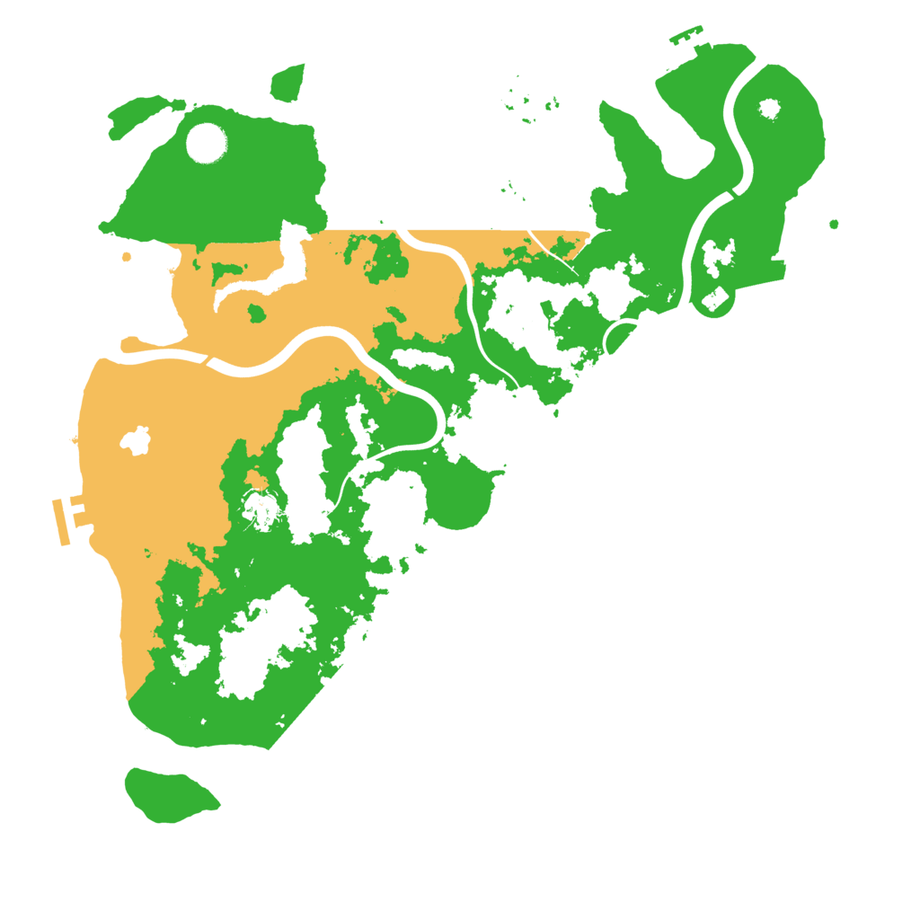 Biome Rust Map: Procedural Map, Size: 4000, Seed: 417529080