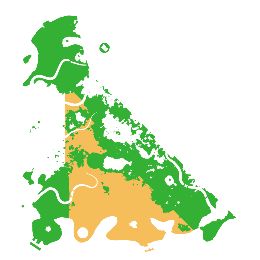 Biome Rust Map: Procedural Map, Size: 4250, Seed: 28056