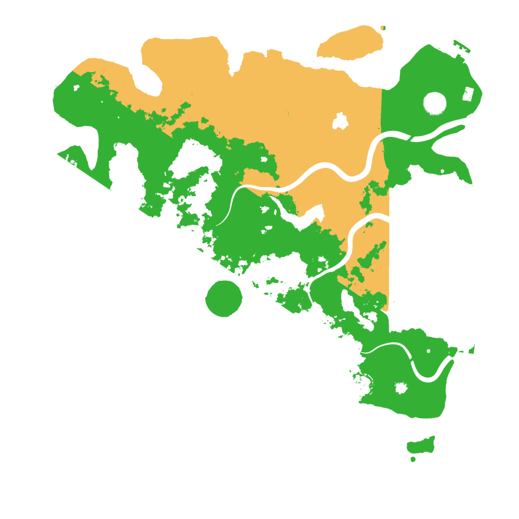 Biome Rust Map: Procedural Map, Size: 4000, Seed: 85679541