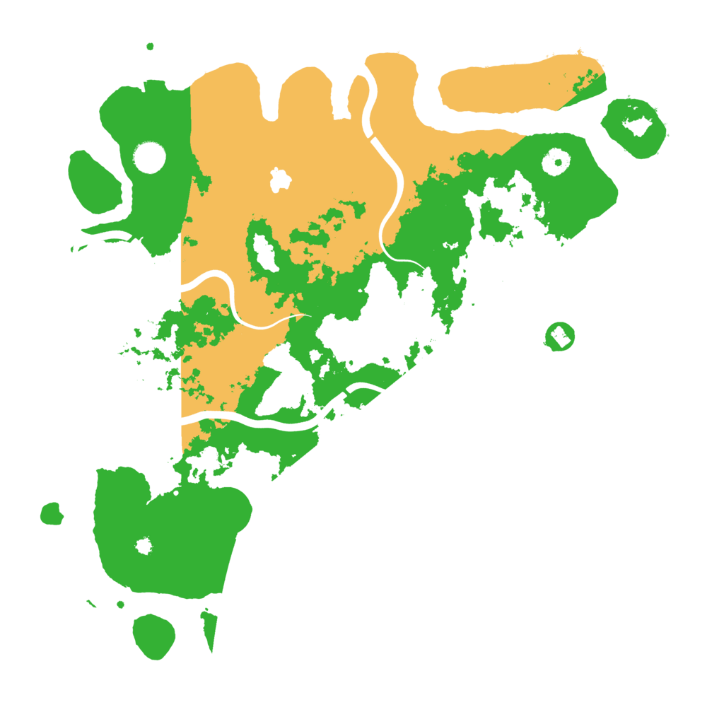 Biome Rust Map: Procedural Map, Size: 4000, Seed: 272169402
